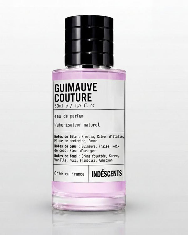 Flacon Guimauve Couture d'Indéscents, eau de parfum rose inspirée de Kayali Yum Boujee Marshmallow | 81