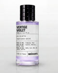 Flacon Vertige Violet Indéscents, eau de parfum lilas inspirée d'Initio Side Effect